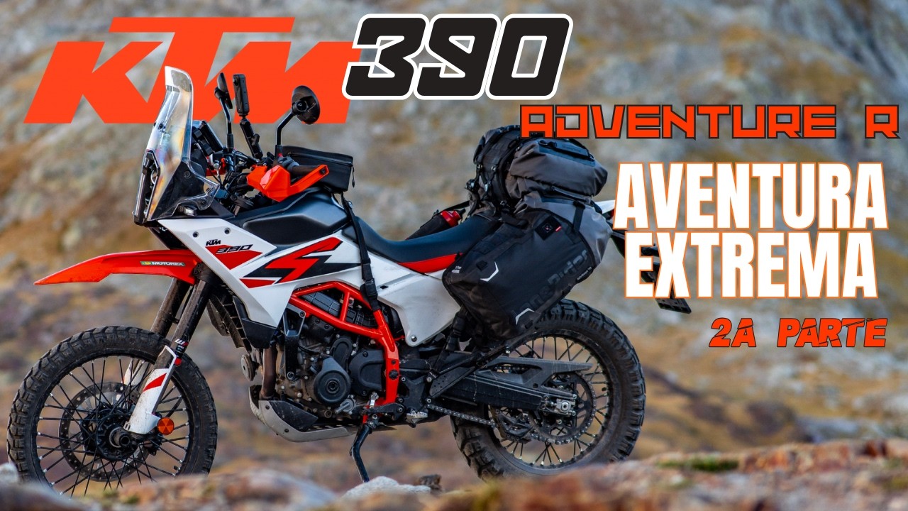 KTM 390 Adventure R 2025 a prueba en los Pirineos | PARTE 2 del viaje