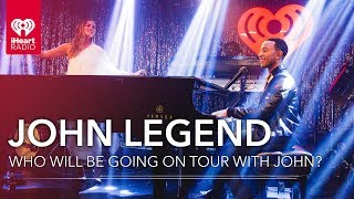 Who Will Be Joining John Legend On Tour? | iHeartRadio Live