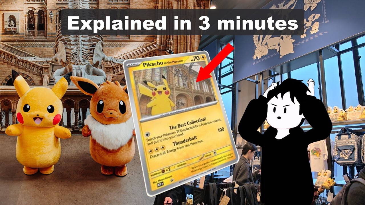 The exclusive Pokémon Collab and Merch at the London Natural History Museum