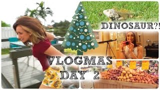 Wearing Wigs & DINOSAURS in FL?! {Vlogmas: Day 2}