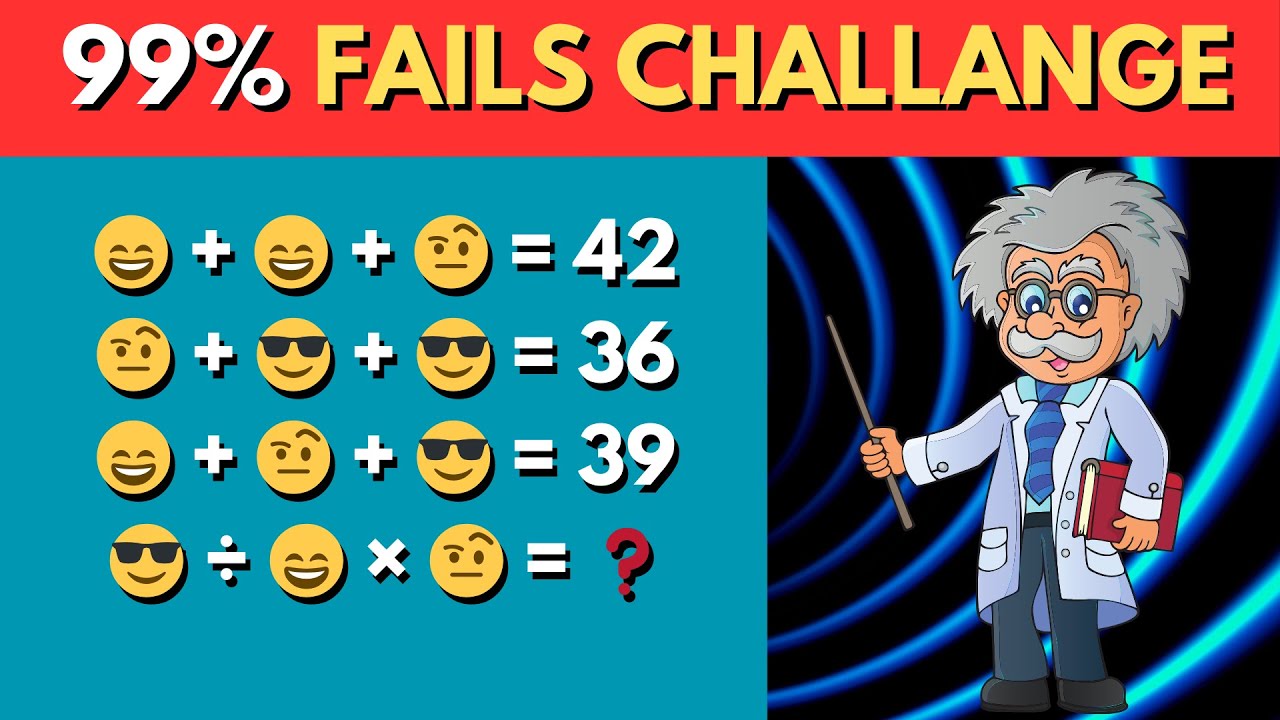 “Can You Solve This Emoji Face Puzzle? | Viral Emoji Math Riddle 2025 ...