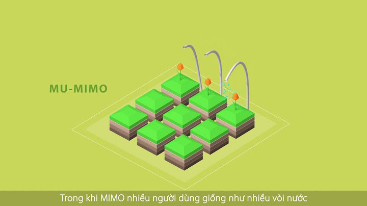 Công nghệ mu mimo là gì năm 2024