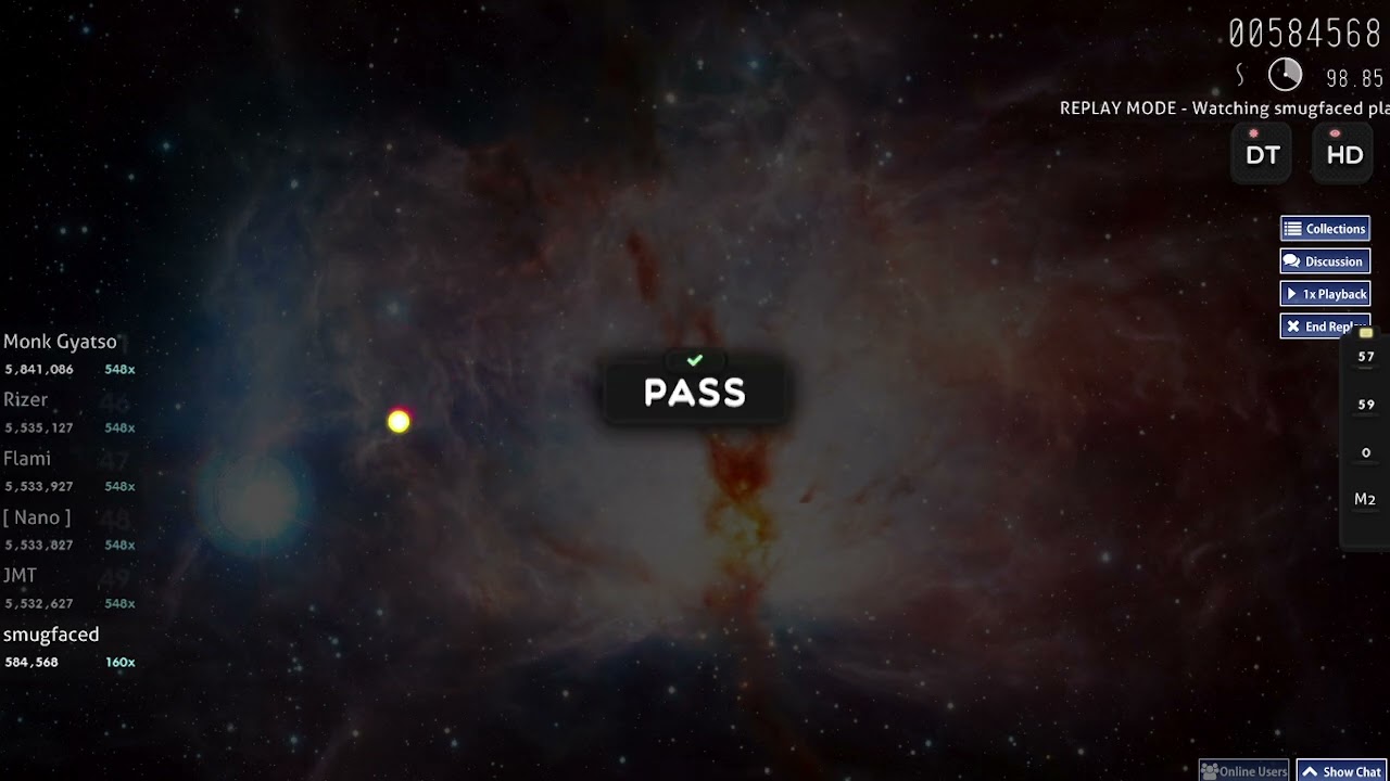 on my own [yamicchi's insane] hddt 6.93⭐ fc