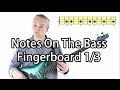 How To Learn Notes On The Bass Guitar 1/3