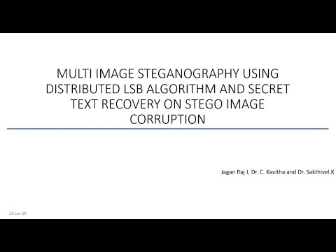 Multi Image Steganography