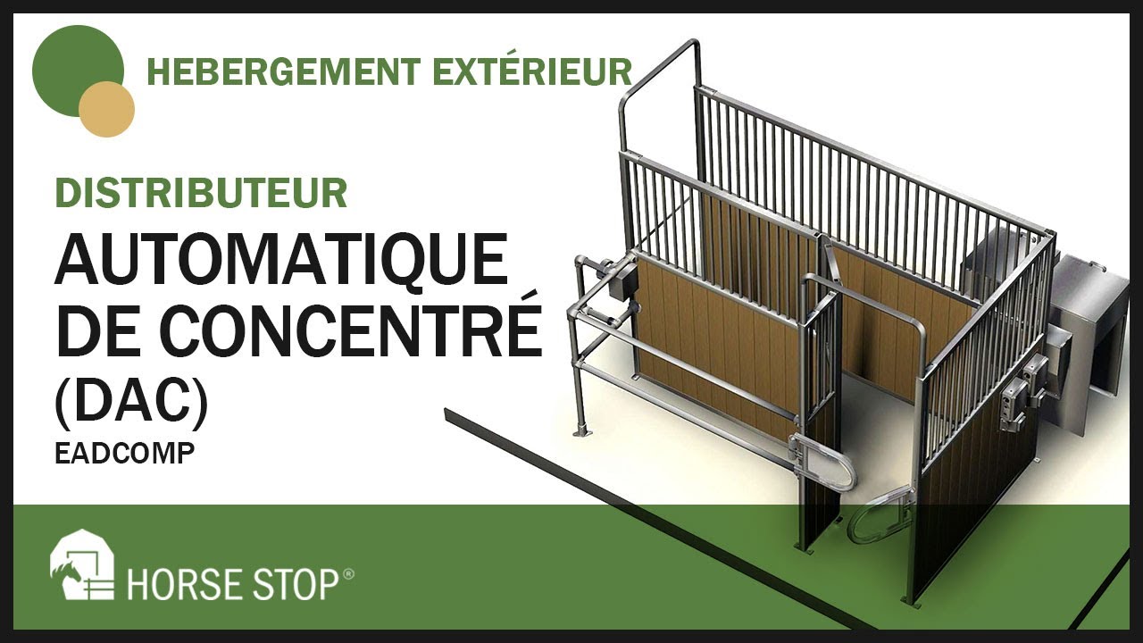 Distributeur Automatique de Concentré HORSE STOP® - YouTube