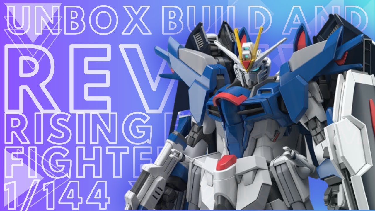 XF 1:144 Rising Freedom Fighter #gunpla #gundam #review - YouTube
