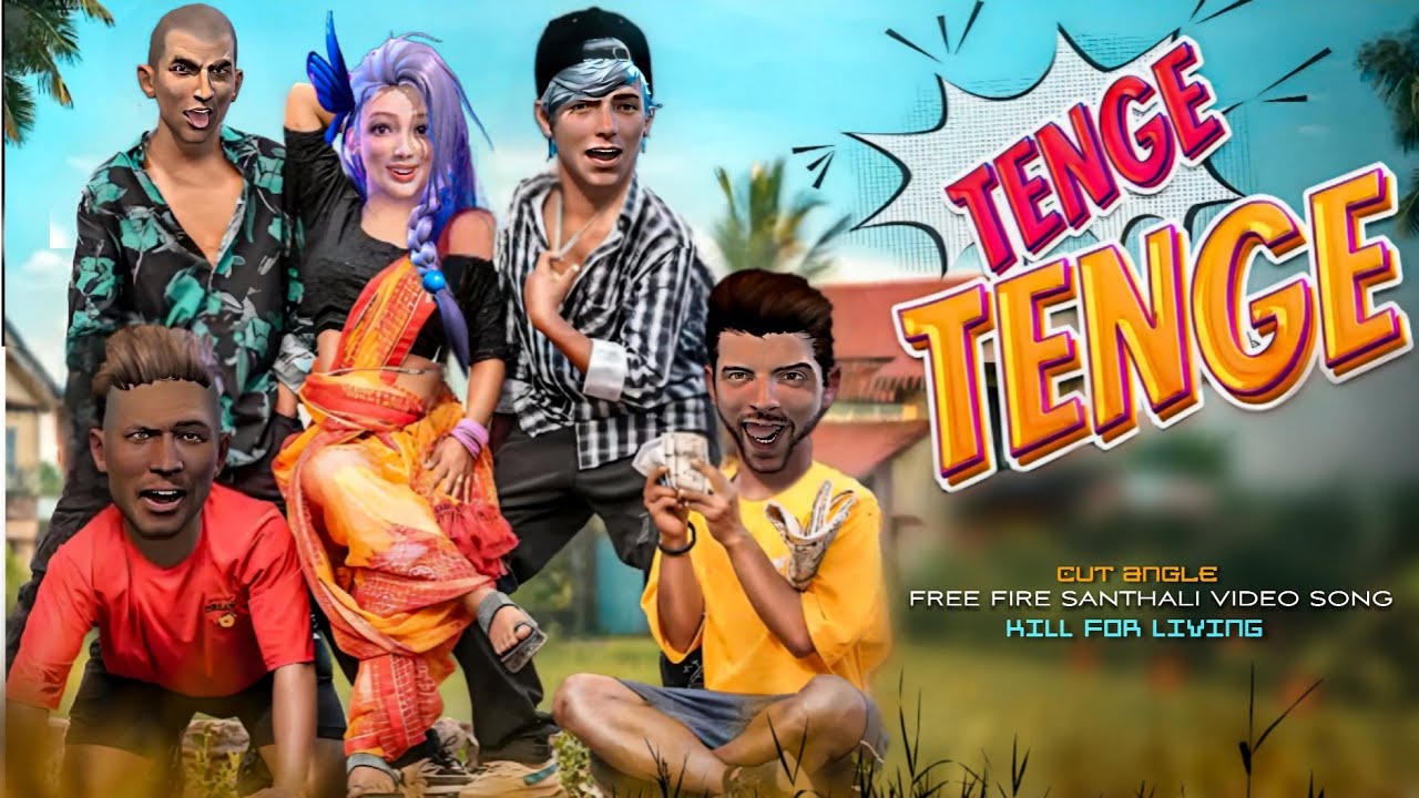 Tenge Tenge | Free fire Santhali video song [Garena] 3D Animation
