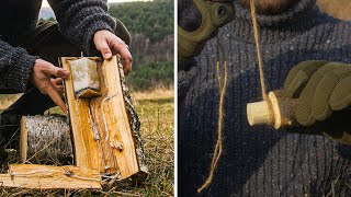 GREAT bushcraft DIY and USEFUL survival TIPS