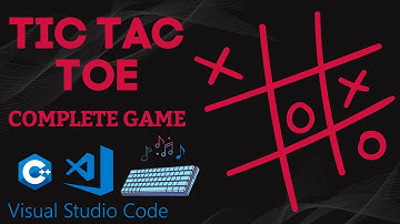 ASMR PROGRAMMING | TIC TAC TOE GAME | COMPLETE GAME WITH SOURCE CODE - NO NOISE