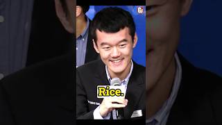 Ding Liren's Rice Problem 😅