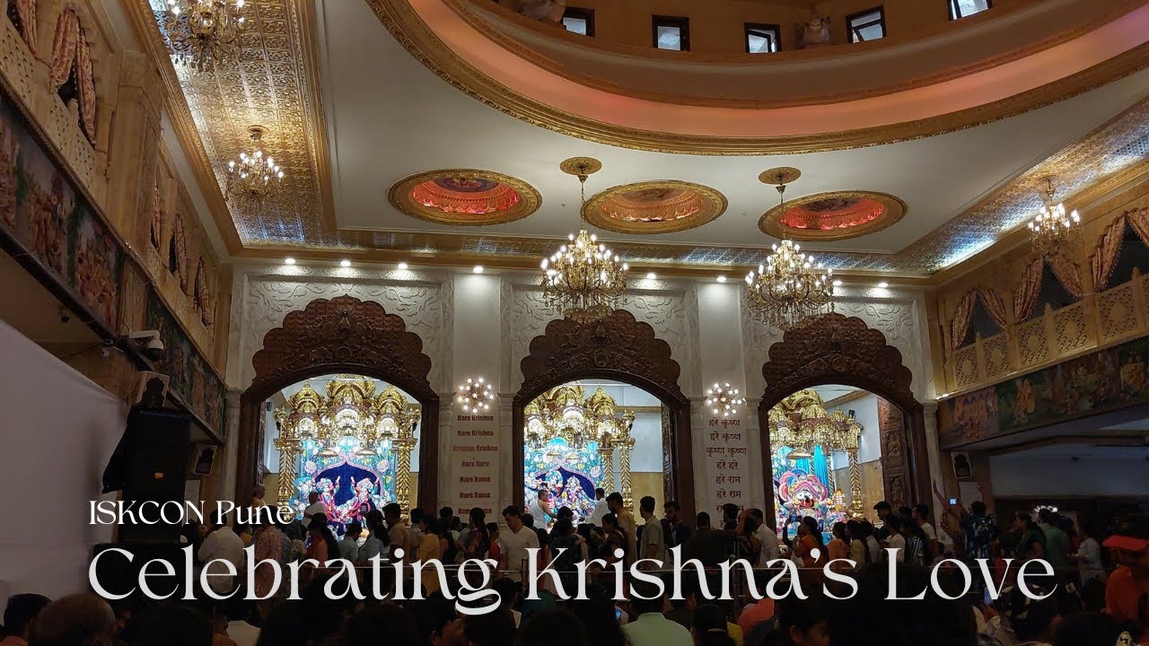 Celebrating Krishna's Love: The ISKCON Journey on Krishna Janmastami 2023
