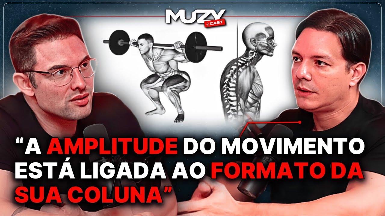 A Influência dos Diferentes FORMATOS DE COLUNA na HIPERTROFIA -  [MUZY CAST]