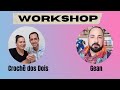 Workshop com gean do armazm do ponto alto  tcnica de croch