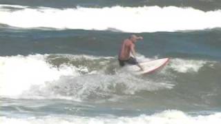 Surfing Jacksonville Beach Pier, Highlight Video - Sept. 09, Florida