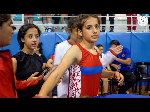 U15 Türkiye Kadınlar Güreş Şampiyonası Başladı