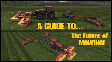 Farming Simulator 17 PS4: A Guide to ... The Future of MOWING!