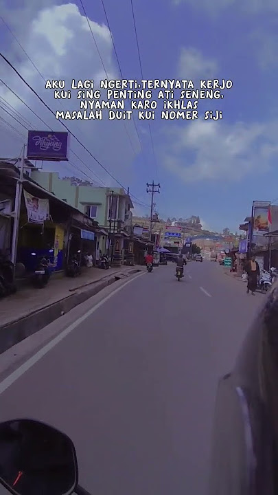 duit nomer siji, ya jelas! #lagujawa #short #traveling #touring #motovlog #diengwonosobo #explore