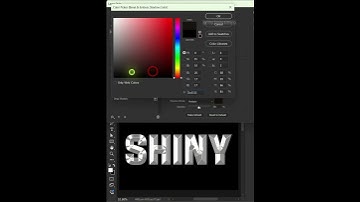 Photoshop Tips to Create This Easy Silver Text Effect | #bigsmileediting