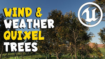 Adding Wind & Season to Your Quixel Trees Unreal Engine UE5