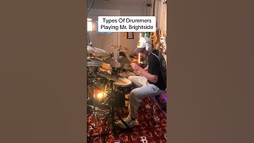 Types Of Drummers Playing Mr. Brightside | SPIN