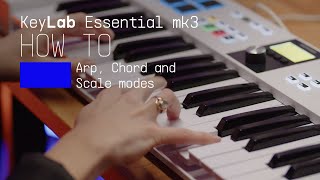 KeyLab Essential mk3 | How To Use The Arpeggiator