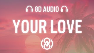 The Outfield & Diplo - Your Love (Lyrics) | 8D  🎧 Resimi