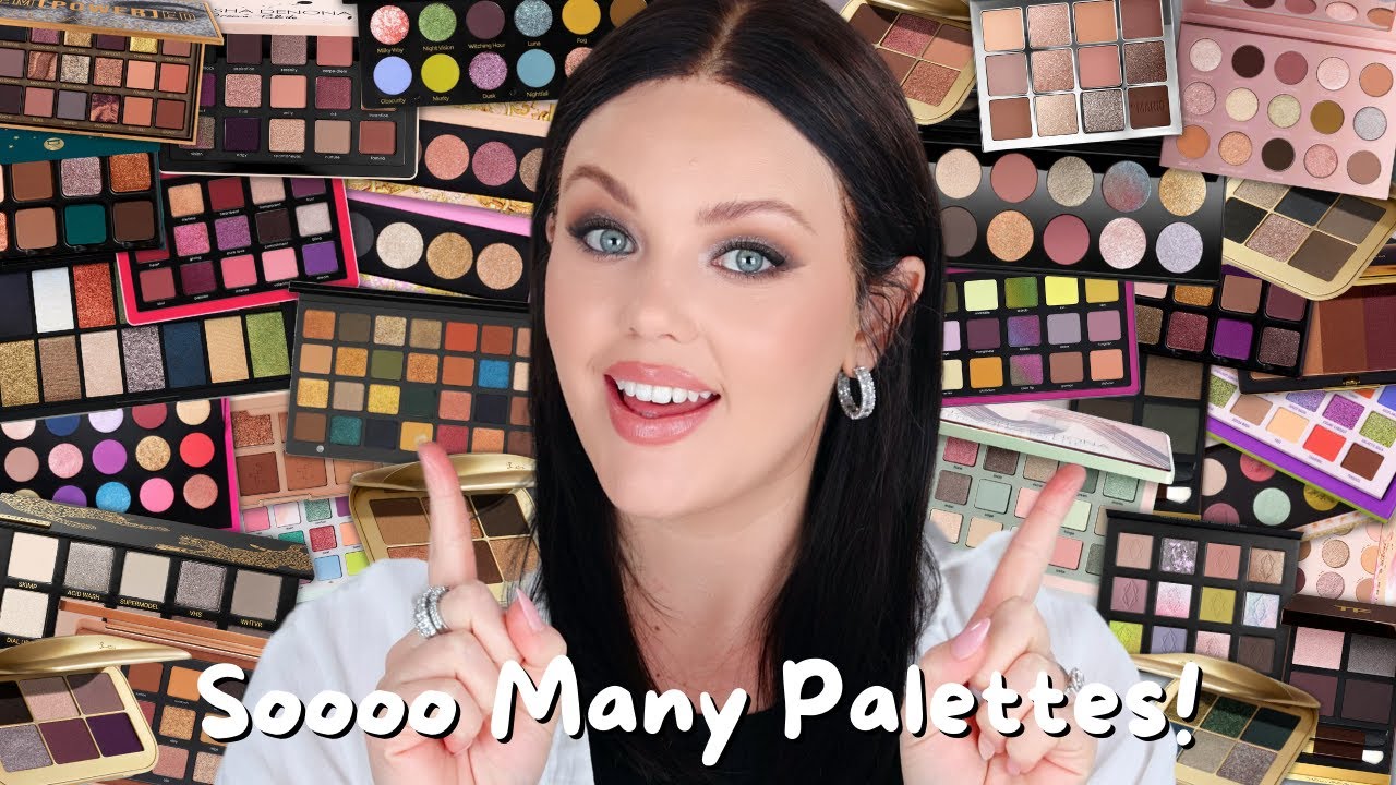 Ranking Every Single Eyeshadow Palette I Tried In 2022 YouTube