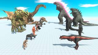 Fantasy vs Evolution Godzilla Team - Animal Revolt Battle Simulator screenshot 3