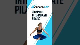 Core Strength & Control with Pilates 💪 | Try This Intermediate Move! #Shorts