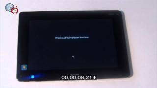 Windows 8 on Acer Iconia Tab W500 - Boot