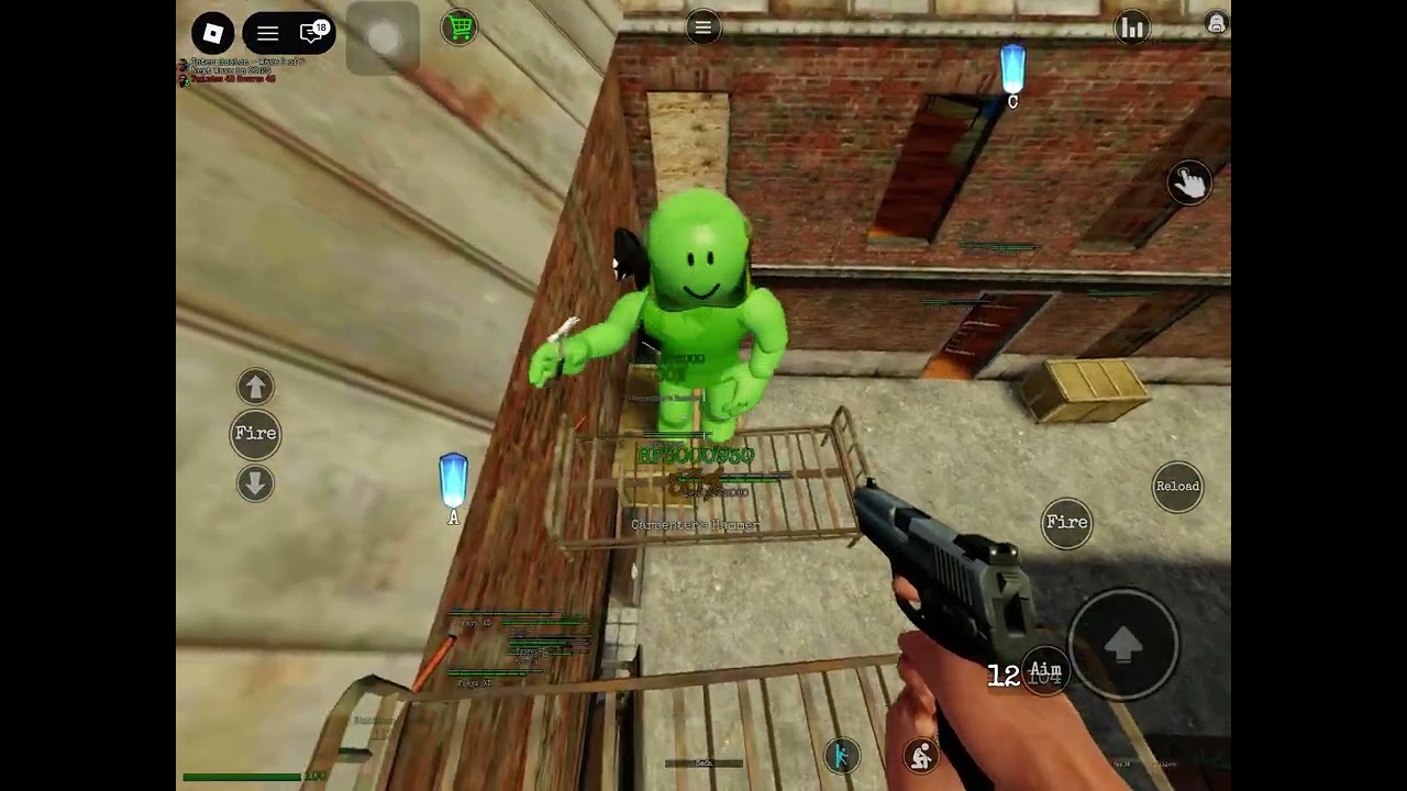 Zombie survival Garry’s mod gameplay # Roblox 