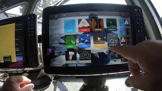 Salt Patrol Lowrance Tec Tip - Custom Screen Background