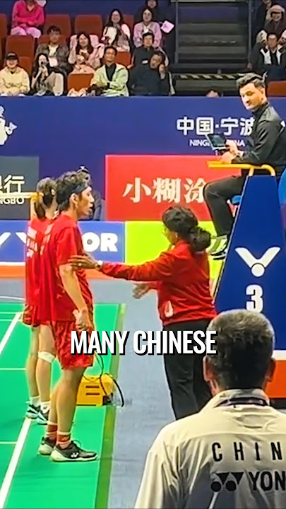 A shocking decision by the umpire. #shorts #badminton #youtube