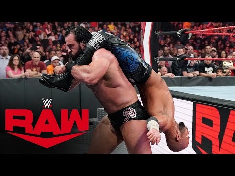 Ricochet vs. Drew McIntyre: Raw, Oct. 21, 2019