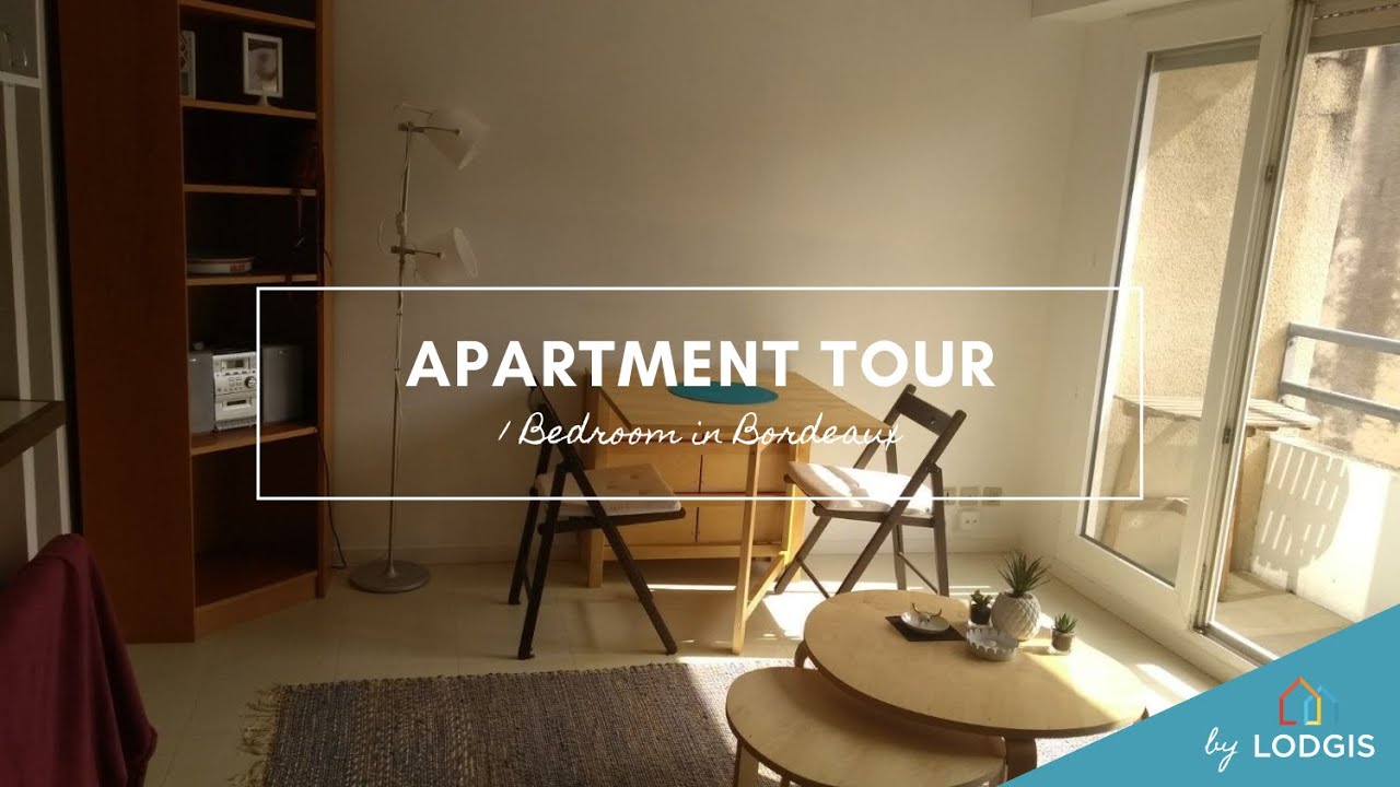 Apartment Tour // Furnished 37.3m2 in Bordeaux Ref 2B322281 YouTube