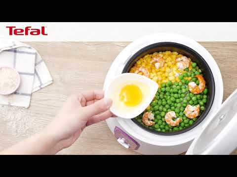 Shrimps Rice With Green Peas by Tefal Mini Mechanical RC RK172 & RK224