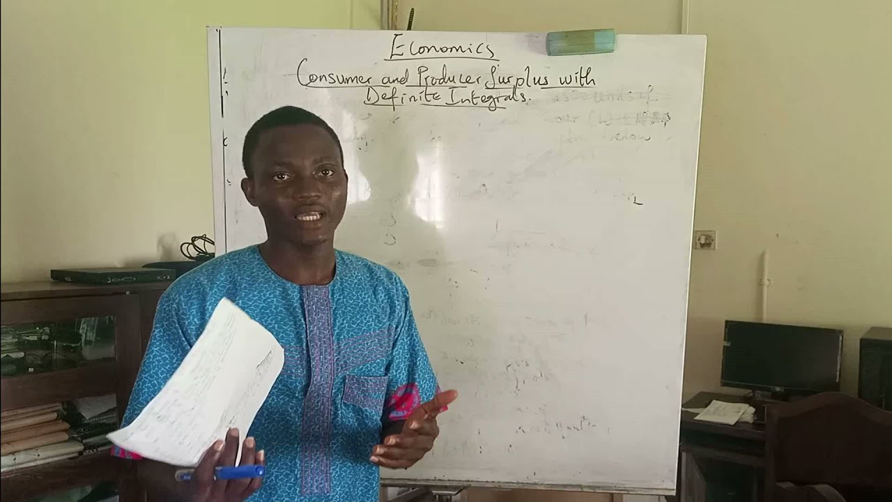 How do you calculate consumer surplus using Integration?