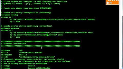 Linux5Minutes: OpenLDAP on RHEL6