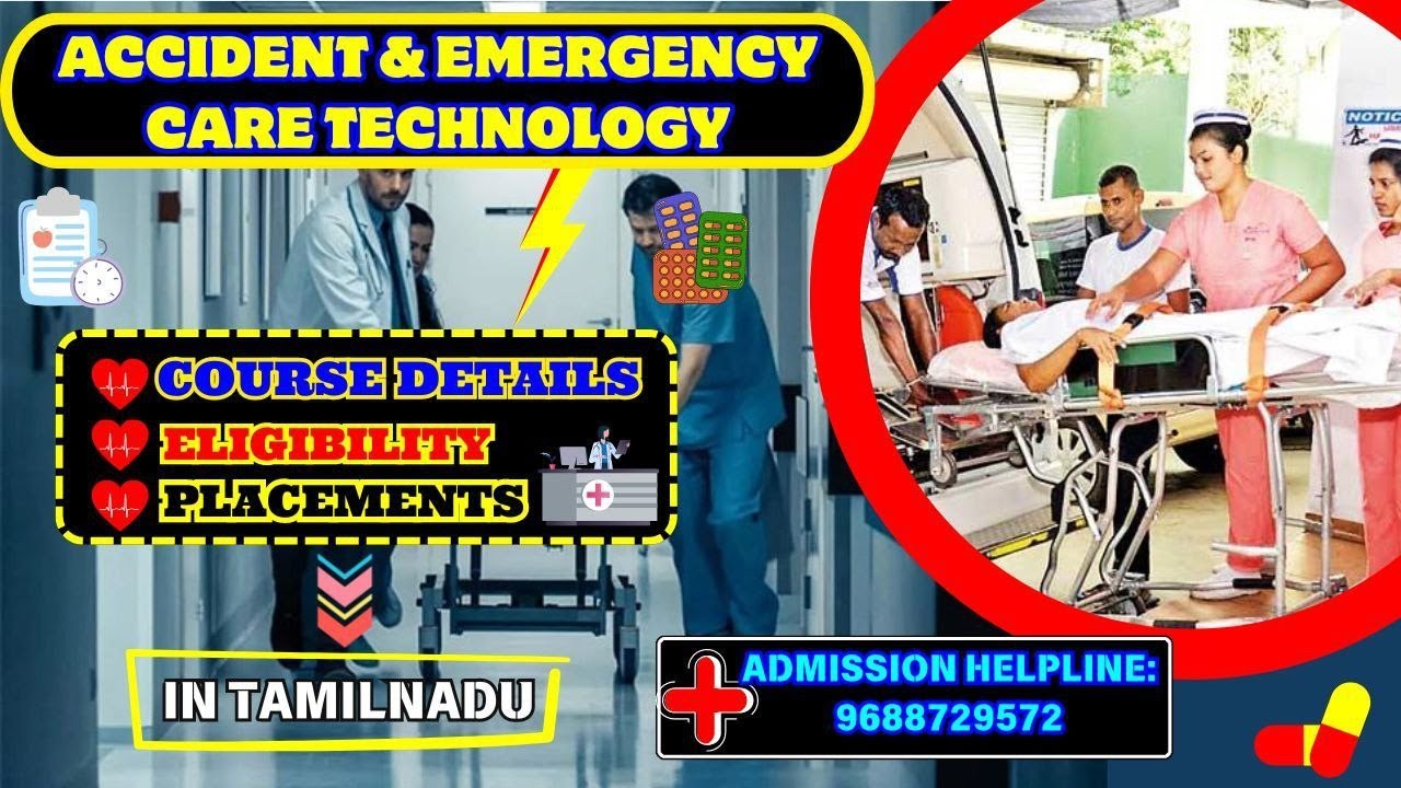 Accident And Emergency Care Technology Detail In Tamil - YouTube