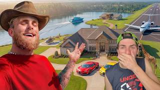 I Reacted TO Jake Paul New $40,000,000 Ranch Tour!