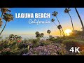 Laguna Beach, California USA - Travel - Scenic Walking Tour  - Heisler Park Sunset - 2021 - 4K