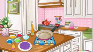 Game bánh pancake cầu vồng - Làm bánh ngọt screenshot 5