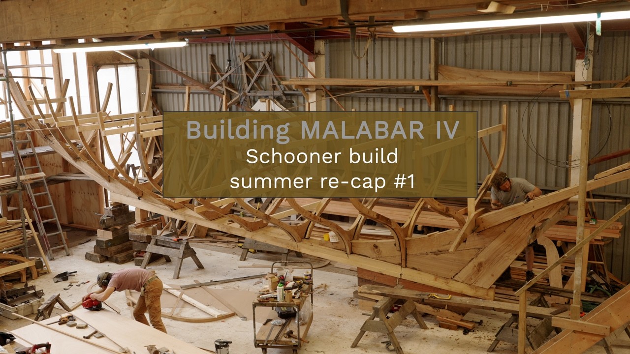 ⁣EP07 Building the schooner Malabar IV | Summer recap #1