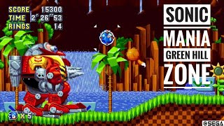 Sonic Mania: Green Hill Zone Act 2 Revealed — GAMINGTREND