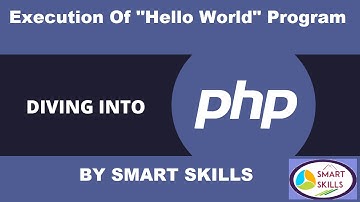 PHP  Starting with "Hello World" Program By Smart Skills