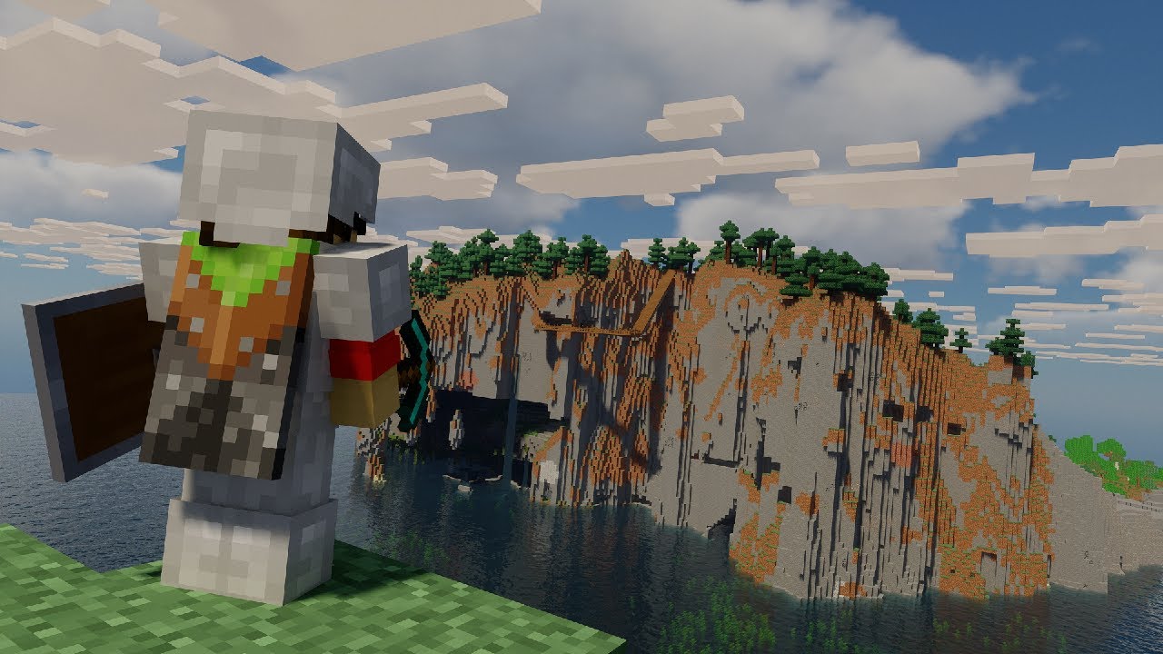 Ocean Cliffs Minecraft Build Building An Epic Cliff-Side Ocean Base - Minecraft - YouTube