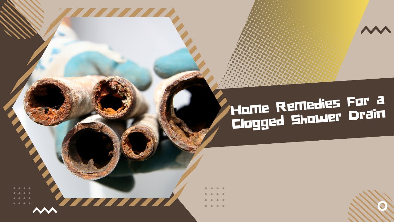 Home Remedies For a Clogged Shower Drain YouTube