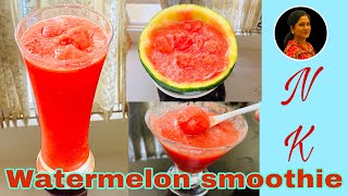 Watermelon smoothie// watermelon juice// how to make watermelon juice