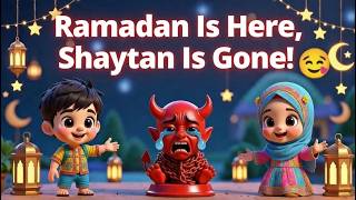Ramadan Telah Tiba, Setan Telah Pergi! 🌙 | Lagu Anak Islami | Nasheed | MewMew Kids Nursery Rhymes #islam